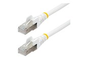 Netværkskabel - StarTech.com 3m CAT6a Ethernet Cable - 3 m - white - Hvid - 3m - NLWH-3M-CAT6A-PATCH