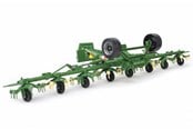 Legetøjsbil - Bruder Krone trailed rotary tedder with running gear KWT 8.82 - BR2224