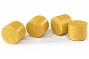 Legetøjsbil - Bruder Access.: 4 round hay bales ockery for Claas Rolland 250 - BR2344