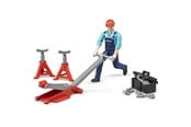 Legetøjsbil - Bruder Figure Set Garageudstyr - BR62100