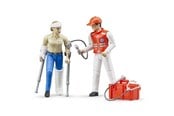 Legetøjsbil - Bruder Figure Set Ambulance - BR62710