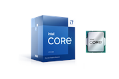 CPU - Intel Core i7-13700F Raptor Lake CPU - 24 kerner - 2.1 GHz - Intel LGA1700 - Intel Boxed (med køler) - BX8071513700F