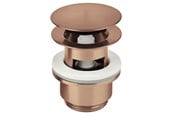 Reservedele & tilbehør til armaturer - Damixa Bundventil 1 1/4'' med klikfunktion kobber PVD - 238508700