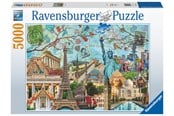 Puslespil - Ravensburger AT Big City Collage  5000p - 10217118