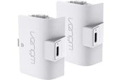 Spil tilbehør - Venom Xbox Twin Rechargeable Battery Packs White - Microsoft Xbox One - VS2872