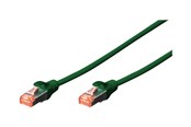 Netværkskabel - DIGITUS Professional patch cable - 1 m - green RAL 6016 - 1m - DK-1644-010/G