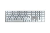 Tastatur - Cherry KC 6000 SLIM FOR MAC - Tastatur - Nordisk - Sølv - JK-1620PN-1