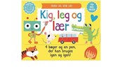 Børnebøger - Skriv og visk ud - Kig leg og lær (kuffert med 4 - Børnebog - Hardback - 9788771316032