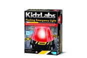 Leg & Læring - 4M KIDZLABS / FLASHING EMERGENCY LIGHT - 4M-03444