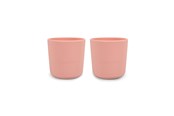 Baby Udstyr - Filibabba Silicone cup 2-pack - Peach - FI-SI012