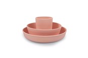 Baby Udstyr - Filibabba Silicone dinner set - Peach - FI-SI008