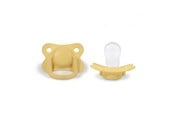 Baby Udstyr - Filibabba Pacifiers 2-pack - Pale banana +6 months - FI-PH068