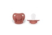 Baby Udstyr - Filibabba Pacifiers 2-pack - Coral 0-6 months - FI-PH055