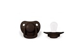 Baby Udstyr - Filibabba Pacifiers 2-pack - Chocolate 0-6 months - FI-PH011
