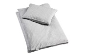 Baby Udstyr - Filibabba Baby bedlinen GOTS - Ocean grey - SWEDISH DIMENSIO - FI-OCG001SE