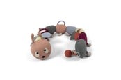 Babylegetøj - Filibabba Activity soft toy - Lilli the Larva - FI-01887