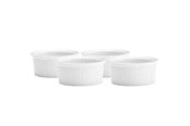 Køkkentilbehør - Pillivuyt Serie Originale Ramekin low no. 1 Dia 9 x 4 cm 15 cl 4 pcs. White - 18763