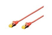 Netværkskabel - DIGITUS patch cable - 3 m - red - Rød - 3m - DK-1644-A-030/R