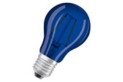 Lyskilder - Osram LED pære Décor Standard 2,5W/190 (4W) Blå E27 - 4058075434004