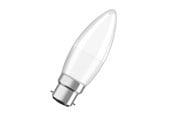 Lyskilder - Osram LED pære Kerte 4,9W/827 (40W) Mat B22d - 4058075504240
