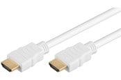 Skærmkabel - Pro HDMI 2.0 - 10m - Hvid - HDMI20W-10