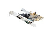 Netværksadapter (netkort, printserver mv.) - StarTech.com 21050-PC-SERIAL-CARD 2-Port PCI Express Serial Card Dual Port PCIe to RS232 (DB9) Serial Card 16C1050 UART - 21050-PC-SERIAL-CARD