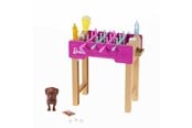Dukke, bamse og udstyr - Barbie Mini Playset With Pet Accessories And Working Foosball Table - GRG77
