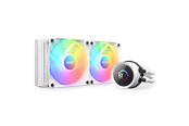 CPU Køler - NZXT Kraken 240 White RGB - CPU Vandkøling - Max 31 dBA - RL-KR240-W1