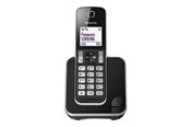 Stationær telefon - Panasonic KX-TGD310 - cordless phone with caller ID/call waiting - 3-way call capability - KX-TGD310PDB