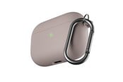 Hovedtelefoner/headset - KeyBudz HyBridShell Series Keychain Case - Premium hard shell triple layer case for your Airpods Pro - APP_S2_PPNK