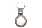 Mobil - Andet Tilbehør - KeyBudz Leather Keyring for AirTag - AT_S1_SBG