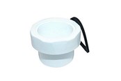Afløb - Purus Hvid overgangsmuffe 1.1/2'' - 40 mm - 750410-041