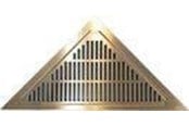 Afløb - Purus CORNER RIB rist og ramme 420x300x300mm. Til - 153367-531