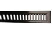 Afløb - Purus Line RIB ramme og rist 1000mm. Sort PVD beh - 155812-310