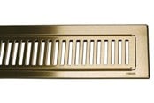 Afløb - Purus Line RIB ramme og rist 700mm. Messing PVD b - 155812-507