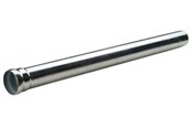 Afløb - GM-X rør DN100 x 500 mm. Galvaniseret - E01050100