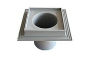 Afløb - Purus Maxi-Flex afløbsskål 110mm. ekskl. rist - 153447-016
