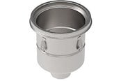 Afløb - Blücher industri afløbskål med lodret Ø110 mm udløb. Til epoxy. Syrefast stål - 760.503.110 S