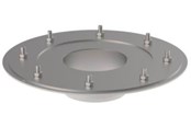 Afløb - Blücher klemflange 113/250/320/30mm til afløbsskål syrefast - 325.302.000 S