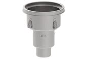 Afløb - Blücher Hygienicpro medium industrigulvafløb lodret Ø110 mm udløb. Uden membran. Til beton fliser & epoxy. Syrefast stål - 755.503.110 S