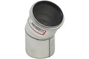 Afløb - Blücher EuroPipe bøjning 30°. 82 mm. Rustfrit stål - 820.030.082