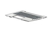 Tastatur - HP - notebook replacement keyboard - with ClickPad - Nordic - with top cover - Bærbar tastatur - til udskiftning - Nordisk - L44588-DH1