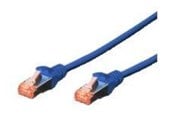 Netværkskabel - DIGITUS Professional patch cable - 1 m - blue - Blå - 1m - DK-1644-010/B