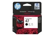 Blæk, Toner & Forbrugsstoffer - HP 47 / 6ZD21AE - Black Ink - 6ZD21AE#BHK