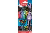 Skrive- og Tegneværktøjer - Maped Color'Peps Monster farveblyanter x12 - 862612