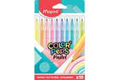 Skrive- og Tegneværktøjer - Maped Color'Peps Pastel tusser x10 - 845469
