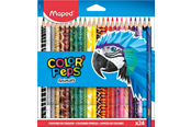 Skrive- og Tegneværktøjer - Maped Color'Peps Animals farveblyanter x24 - 832224