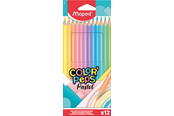 Skrive- og Tegneværktøjer - Maped Color'Peps Pastelfarveblyanter x12 - 832069