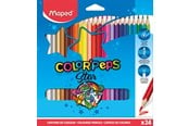 Skrive- og Tegneværktøjer - Maped Color'Peps Star farveblyanter x24 - 183224