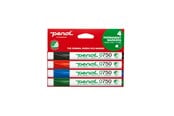 Skrive- og Tegneværktøjer - Penol 0750 marker x4 ass.farver - 12707500